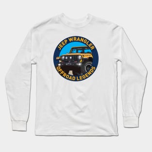 4x4 Offroad Legends: Jeep Wrangler Rubicon Long Sleeve T-Shirt